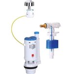 Kit mcanisme wc - rousseau - 3 / 6l - robuste et complet - certifi nf - silencieux et fiable