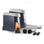 Kit moteur de portail deux battants - scs sentinel - opengate 2 - jusqu 250 kg par vantail et 5 mtres ...