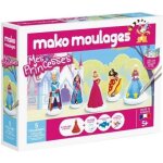 Kit de moulage mes princesses - mako moulages - 5 moules - peinture nacr�e et paillet�e