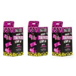 Kit dinstallation tubeless - muc - off - ultimate - 30 mm x 10 m - noir / rose / jaune - accessoires ...