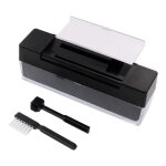 Kit de nettoyage de disque vinyle brosse de nettoyage d�poussi�reur enlever les taches empreintes digitales ...
