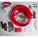 Kit de nettoyage pour tireuse � bi�re et f�t - ich - zapfe. de - grand mod�le - 2 lignes - 10mm