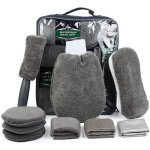 Kit nettoyage voiture 9 pi�ces outils professionnels nettoyage de voiture voiture chiffons de nettoyage ...