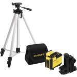 Kit niveau laser 360 + trpied - stanley - stht77640 - 1 - rouge