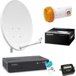 Kit parabole 60 cm - strong - srt 7407 hd - récepteur satellite fransat - lnb single - 20m coaxial Kit parabole 60 cm - strong - srt 7407 hd - récepteur satellite fransat - lnb single - 20m coaxial
