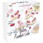 Kit de ptisserie - scrapcooking - number cake - 15 pices - plastique - compatible lave - vaisselle