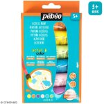 Kit de peinture - acrylcolor - 6 x 20 ml - couleurs pastels brillantes - pour enfants � partir de 5 ans ...