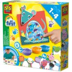 Kit peinture au doigt - ses creative - my first - animaux - arts cratif pour bb - 10 pages - peinture ...