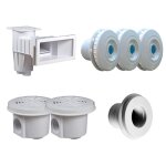 Kit pi�ces � sceller blanc pour piscine 8 x 4 m - hayward