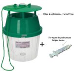 Kit de piégeage : piège funnel trap + 1 phéromone - pour toute la saison Kit de piégeage : piège funnel trap + 1 phéromone - pour toute la saison