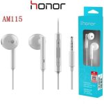 Kit pi�ton intra - auriculaire - honor - am115 - �couteurs confortables - microphone int�gr� - jack 3. ...