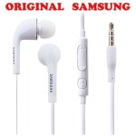 Kit pieton ecouteurs samsung ?intra auriculaire blanc ? galaxy s5 g900f original