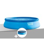 Kit piscine autoport�e intex easy set 396 x 084 m + b�che de protection