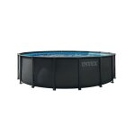 Kit piscine hors sol tubulaire intex - ultra xtr - 488 x 122 cm - ronde (echelle vannes filtre b�che ...