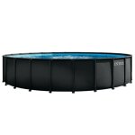 Kit piscine hors sol tubulaire intex - ultra xtr - 732 x 132 cm - ronde (filtre � sable + accessoires) ...