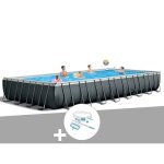 Kit piscine tubulaire intex ultra xtr frame rectangulaire 975 x 488 x 132 m + kit dentretien
