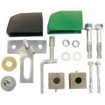 Kit pivot de portail � cheviller ing fixations - section carr� 35x35mm - a011000