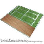 Kit installation pour plancher - kit plancher pour abri de jardin trigano de 429 m�