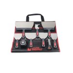 Trousse / kit plaquiste enduiseur - loutil parfait - 80426 - gamme alu - choc� - cutter double action ...