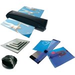 Kit de plastification - olympia - 4 en 1 - plastifieuse arrondisseur dangles massicot 40 films