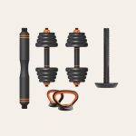 Kit de poids et haltères - xiaomi - 30 kg - ergonomique - antidérapant - personnalisable Kit de poids et haltères - xiaomi - 30 kg - ergonomique - antidérapant - personnalisable