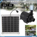 Kit pompe à eau solaire - non spécifié - 20w - débit réglable - Énergie solaire - durable et fiable Kit pompe à eau solaire - non spécifié - 20w - débit réglable - Énergie solaire - durable et fiable