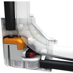 Kit pompe goulotte - sauermann - delta pack 80x60 - blanc - technologie brevetée - débit élevé - anti ... Kit pompe goulotte - sauermann - delta pack 80x60 - blanc - technologie brevetée - débit élevé - anti ...