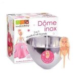 Kit de p�tisserie - scrapcooking - princesse des neiges - dome inox 2 en 1 - buste poup�e - 2 pi�ces