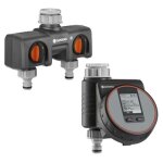 Kit programmateur - gardena - flex 1890 + selecteur 2 circuits 8193 - arrosage de jardin - garantie 2 ...