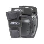 Kit de protection skateboard - rekd - heavy duty - noir - genoux coudes poignets - mixte Kit de protection skateboard - rekd - heavy duty - noir - genoux coudes poignets - mixte