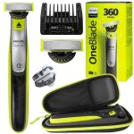 Tondeuse barbe et visage - philips - oneblade 360 qp2734 / 20 - Étanche rechargeable avec étui de voyage ... Tondeuse barbe et visage - philips - oneblade 360 qp2734 / 20 - Étanche rechargeable avec étui de voyage ...