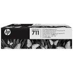 Kit de remplacement de la t�te dimpression dorigine hp 711 c1q10a - noir / cyan / magenta / jaune - tu ...