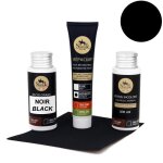 Kit de r�novation cuir (noir - ral 9005) - sofolk - pour volant si�ge auto chaise sellerie chaussure