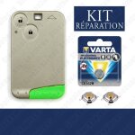 Kit r�paration de bo�tier carte cl� plip clef compatible renault laguna vel satis espace / 2 switch button ...