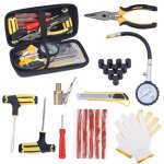 Kit de r�paration de pneus - outil reparation pneu - 10 pi�ces - compatible voiture et moto - facile ...
