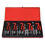 Kit de réparation de tarauds filetés naizy - m5 m6 m8 m10 m12 - accessoires inclus Kit de réparation de tarauds filetés naizy - m5 m6 m8 m10 m12 - accessoires inclus