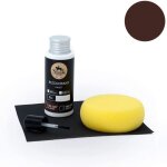 Kit retouche peinture cuir / simili - cuir (14 - chocolat) - sofolk - entretien pour si�ge et volant ...