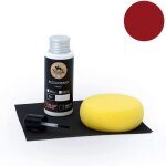 Kit retouche peinture cuir / simili - cuir (15 - bordeaux) - sofolk - entretien pour siège et volant ... Kit retouche peinture cuir / simili - cuir (15 - bordeaux) - sofolk - entretien pour siège et volant ...
