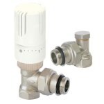Kit robinet thermostatique pour radiateur somatherm for you - th equerre 1 / 2 kith - blanc Kit robinet thermostatique pour radiateur somatherm for you - th equerre 1 / 2 kith - blanc