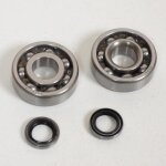 Kit roulement 6302 et joint spi de vilebrequin pour mobylette mbk av7 av10 16x42x13