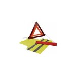 Kit de scurit pour vhicule gilet jaune signalisation et triangle de signalisation