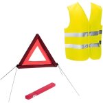 Kit scurit voiture homologu gilet et triangle de signalisation