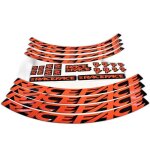 Kit stickers race face ? large - orange - tu