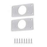Kit de supports de r�paration de plaque de r�paration de charni�res darmoire - inf - paquet de 2