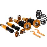 Kit de suspension amortisseurs combins filets pour bmw e46 98 - 05 e46 adjustable dampening coilover ...