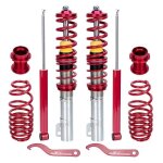 Kit suspension amortisseurs + ressorts pour vw bora golf iv new beetle / pour audi a3 / pour seat leon ...
