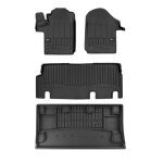 Kit tapis de sol et coffre pour mercedes vito w447 2014 - 2022 tpe noir Kit tapis de sol et coffre pour mercedes vito w447 2014 - 2022 tpe noir