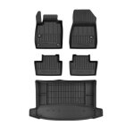 Kit tapis de sol et coffre pour opel grandland x 2017 - 2022 tpe noir Kit tapis de sol et coffre pour opel grandland x 2017 - 2022 tpe noir