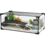 Kit terrarium tortue aquatique karapas pro noir
