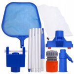 Sillar kit universel de nettoyage de piscine avec aspirateur et ramasseur tlescopique